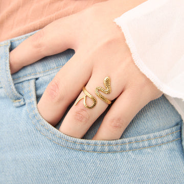 Long Snake Ring