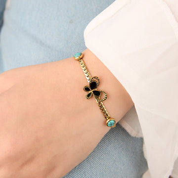 Black Butterflies Bracelet