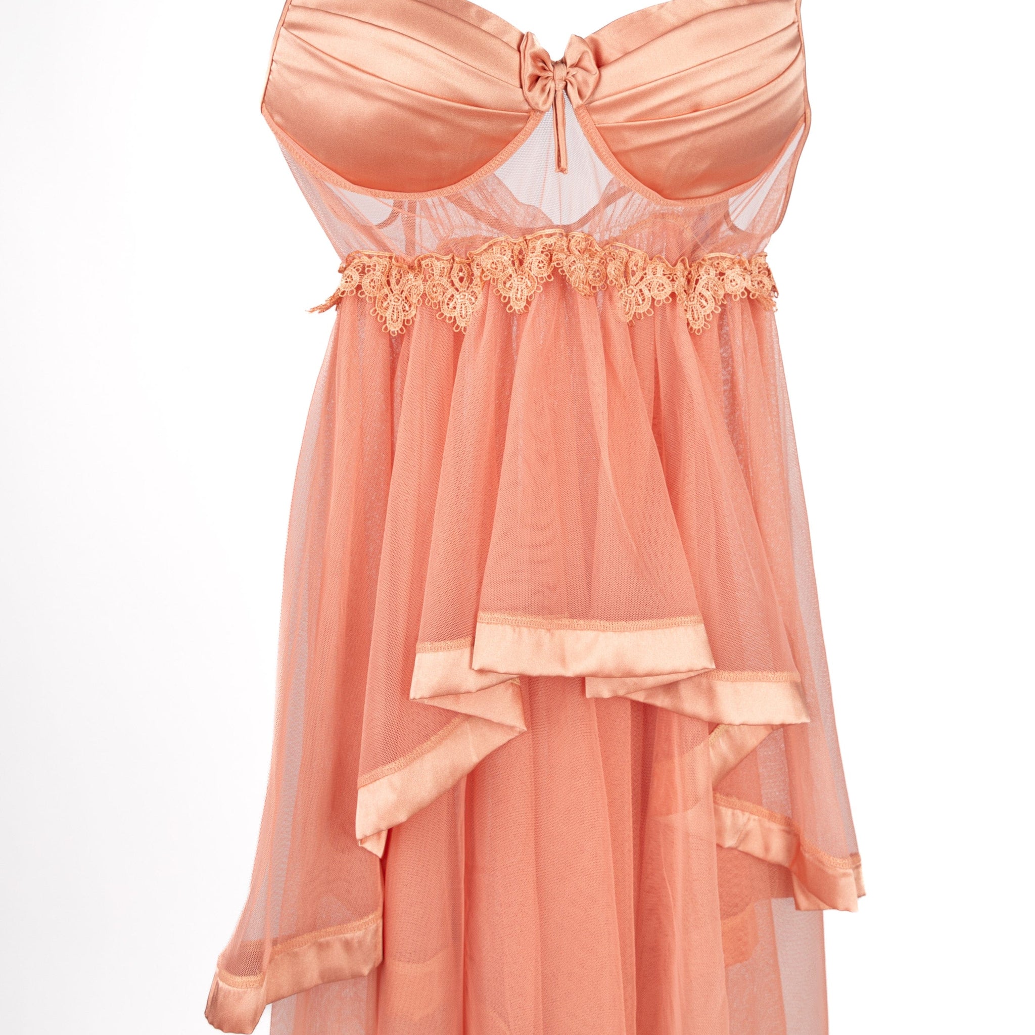 Sexy simon chiffon night gown