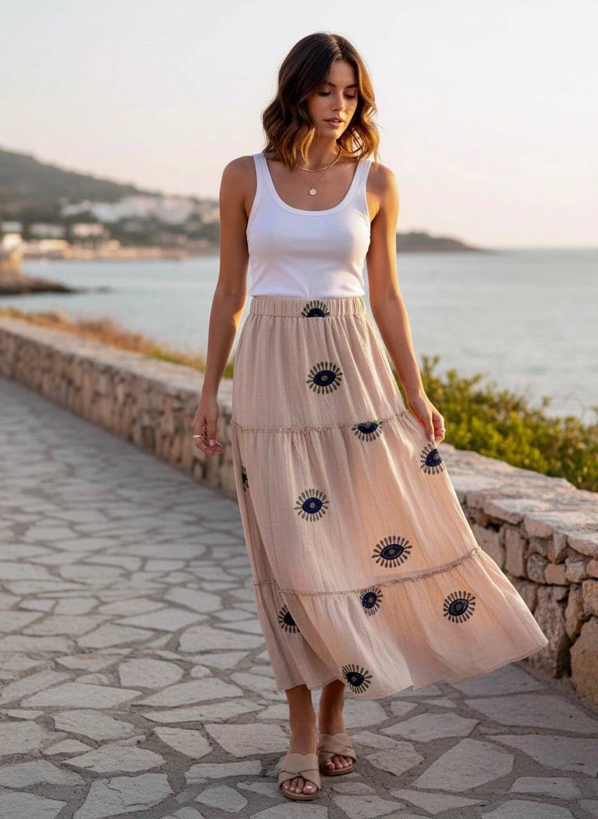 Tiered Maxi