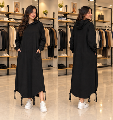 Cozy Hooded Dress